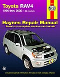 Haynes Toyota Rav4 Automotive Repair Manual 1996 Thru 2005