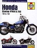 Honda Shadow Vt600 & 750: 88 to '08 (Haynes Service & Repair Manual)
