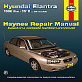 Hyundai Elantra 1996 Thru 2010