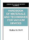 Handbook of Materials and Techniques for Vacuum Devices