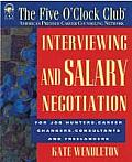 Interviewing & Salary Negotiation