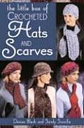 Little Box Of Crocheted Hats & Scarves
