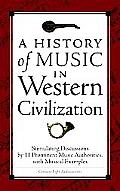 History Of Music In Western Civilization