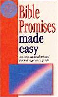 Bible Promises Made Easy An Easy to Understand Pocket Ref Guide With Chart