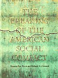 Breaking Of The American Social Compact