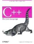 C++ The Core Language