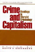 Crime & Capitalism Readings In Marxi St