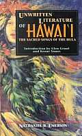 Unwritten Literature Of Hawaii The Sacre