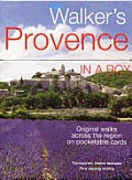 Walkers Provence in a Box Original Walks Across the Region on Pocketable Cards