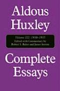 Complete Essays: Aldous Huxley, 1930-1935