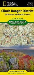 National Geographic Trails Illustrated Map||||Clinch Ranger District Map [Jefferson National Forest]