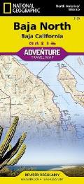 National Geographic Adventure Map||||Baja North: Baja California Map [Mexico]