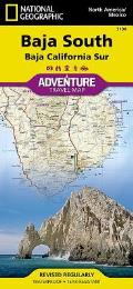 National Geographic Adventure Map||||Baja South: Baja California Sur Map [Mexico]