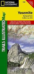 National Geographic Trails Illustrated Map||||Yosemite National Park Map