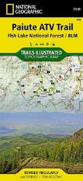 National Geographic Trails Illustrated Map||||Paiute ATV Trail Map [Fish Lake National Forest, BLM]