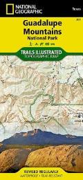 National Geographic Trails Illustrated Map||||Guadalupe Mountains National Park Map