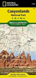 National Geographic Trails Illustrated Map||||Canyonlands National Park Map