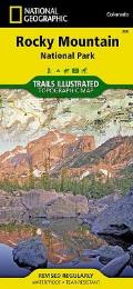 National Geographic Trails Illustrated Map||||Rocky Mountain National Park Map