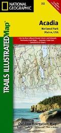 National Geographic Trails Illustrated Map||||Acadia National Park Map