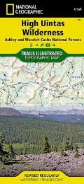 National Geographic Trails Illustrated Map||||High Uintas Wilderness Map [Ashley and Wasatch-Cache National Forests]