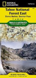 National Geographic Trails Illustrated Map||||Tahoe National Forest East Map [Sierra Buttes, Donner Pass]