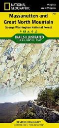 National Geographic Trails Illustrated Map||||Massanutten and Great North Mountains Map [George Washington National Forest]