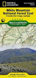National Geographic Trails Illustrated Map||||White Mountain National Forest East Map [Presidential Range, Gorham]