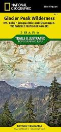 National Geographic Trails Illustrated Map||||Glacier Peak Wilderness Map [Mt. Baker-Snoqualmie and Okanogan-Wenatchee National Forests]