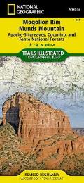 National Geographic Trails Illustrated Map||||Mogollon Rim, Munds Mountain Map [Apache-Sitgreaves, Coconino, and Tonto National Forests]