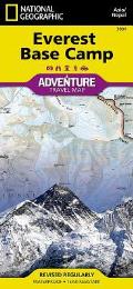National Geographic Adventure Map||||Everest Base Camp Map [Nepal]