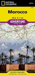 National Geographic Adventure Map||||Morocco Map