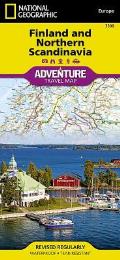National Geographic Adventure Map||||Finland and Northern Scandinavia Map