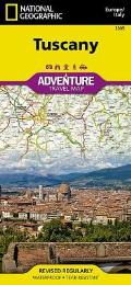 National Geographic Adventure Map||||Tuscany Map [Italy]