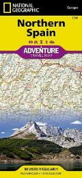 National Geographic Adventure Map||||Northern Spain: Camino de Santiago Map