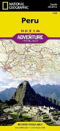 National Geographic Adventure Map||||Peru Map