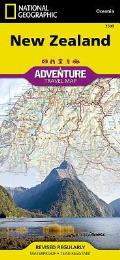 National Geographic Adventure Map||||New Zealand Map