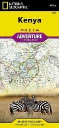 National Geographic Adventure Map||||Kenya Map