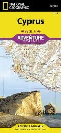 National Geographic Adventure Map||||Cyprus Map