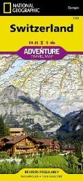 National Geographic Adventure Map||||Switzerland Map
