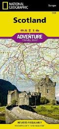 National Geographic Adventure Map||||Scotland Map