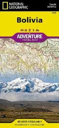 National Geographic Adventure Map||||Bolivia Map