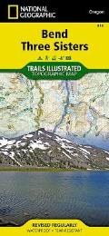 National Geographic Trails Illustrated Map||||Bend, Three Sisters Map