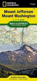National Geographic Trails Illustrated Map||||Mount Jefferson, Mount Washington Map