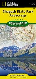 National Geographic Trails Illustrated Map||||Chugach State Park, Anchorage Map