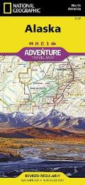 National Geographic Adventure Map||||Alaska Map
