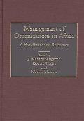 Management of Organizations in Africa: A Handbook and Reference