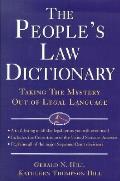 Peoples Law Dictionary Taking The Myster