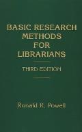 Basic Research Methods for Librarians Third Edition