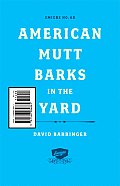 Emigre 68 American Mutt Barks in the Yard