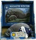 Manatee Winter Mini Book & Toy